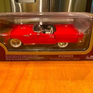 1955 Ford Thunderbird Die Cast Collectors Car